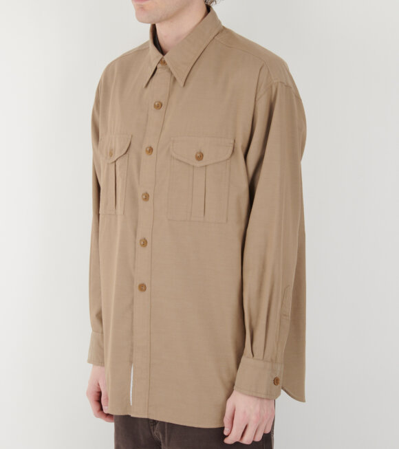 Nanamica - Utility Panama Shirt Beige