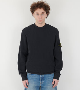 Waffle Sweatshirt Navy