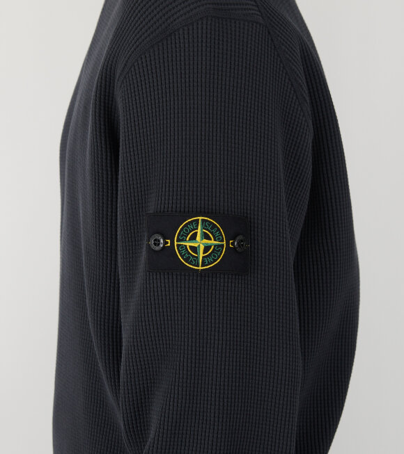 Stone Island - Waffle Sweatshirt Navy