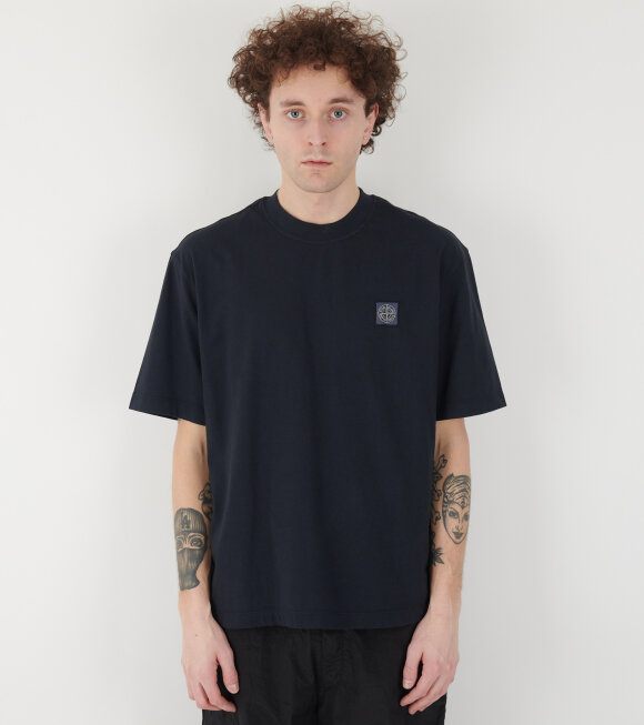 Stone Island - Boxy S/S T-shirt Dark Navy