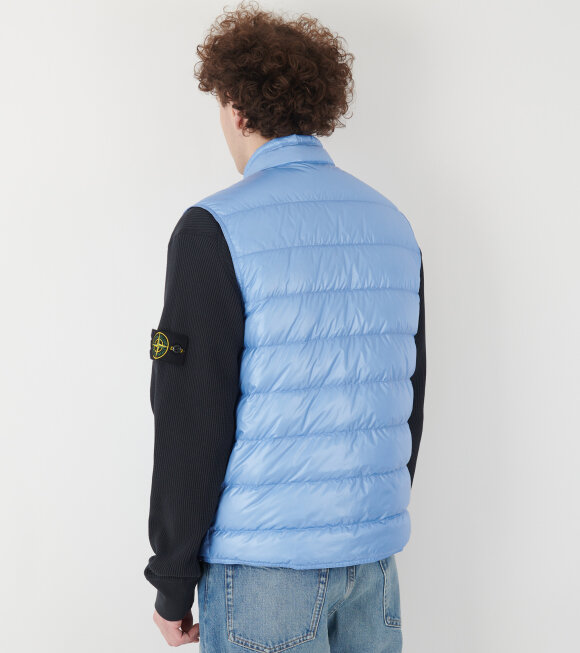 Moncler - Gui Packable Down Vest Light Blue