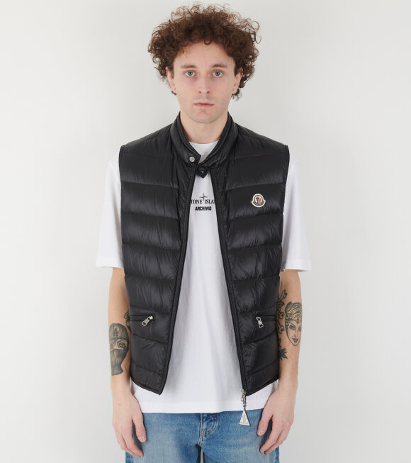 Moncler - Gui Packable Down Vest Black