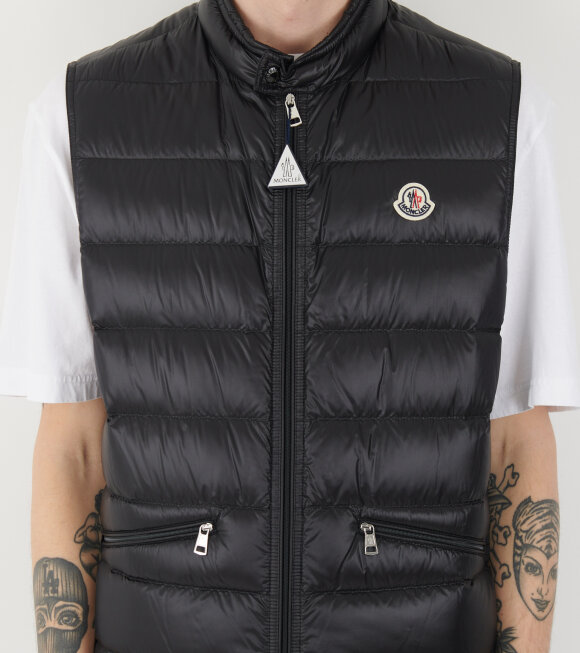 Moncler - Gui Packable Down Vest Black