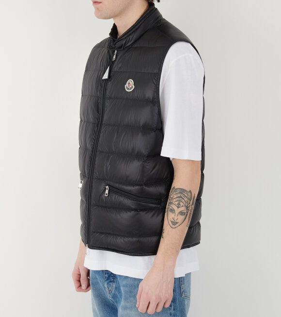 Moncler - Gui Packable Down Vest Black