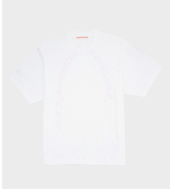 Stockholm (Surfboard) Club - Back Logo T-shirt White