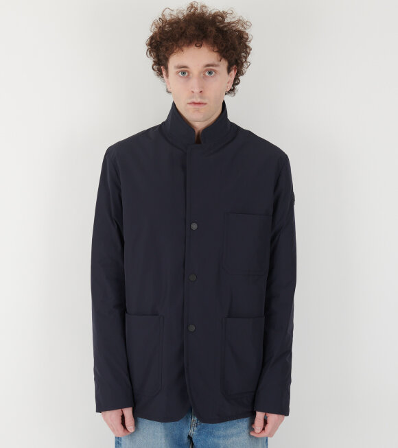 Moncler - Monges Down Shirt Jacket Navy