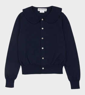 Comme des Garcons Girl - Round Collar Cardigan Navy