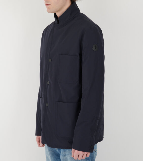 Moncler - Monges Down Shirt Jacket Navy