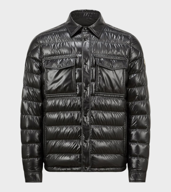 Moncler - Chambly Down Shirt Jacket Black