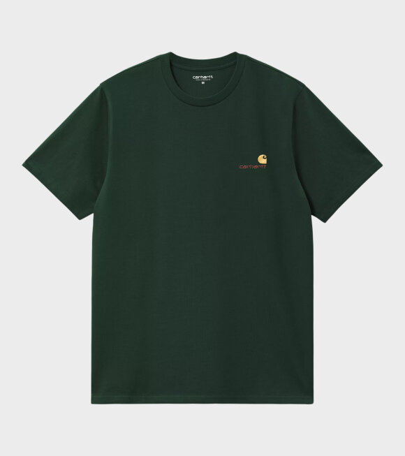 Carhartt WIP - S/S American Script T-shirt Conifer