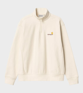 Carhartt WIP - Half Zip American Script Sweat Natural