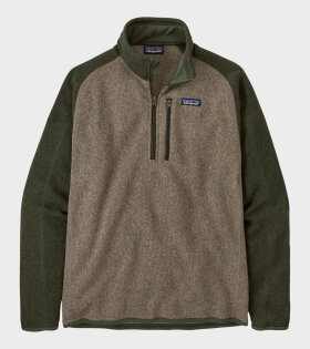 M's Better Sweater 1/4 Zip Fleece Seabird Grey