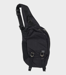 X Porter Nylon Twill Shoulder Bag Black