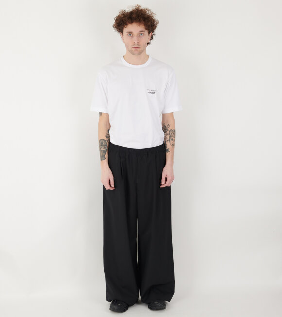 Comme des Garcons Homme - Mens Wide Pants Black