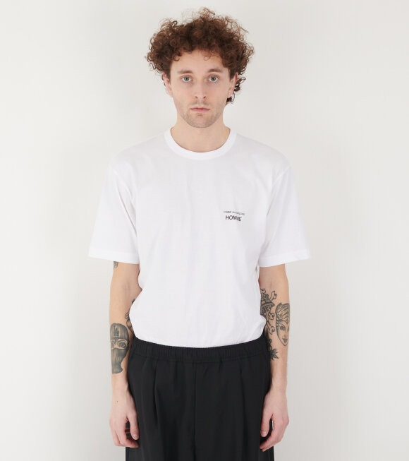 Comme des Garcons Homme - Logo T-shirt White