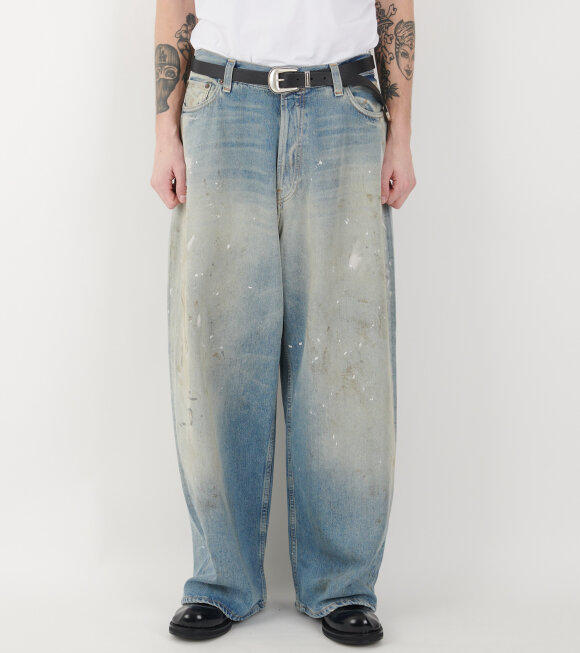 Acne Studios - 2023M Super Baggy Fit Jeans Light Blue