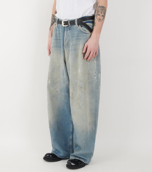 Acne Studios - 2023M Super Baggy Fit Jeans Light Blue