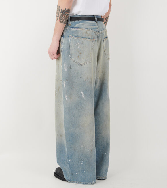 Acne Studios - 2023M Super Baggy Fit Jeans Light Blue