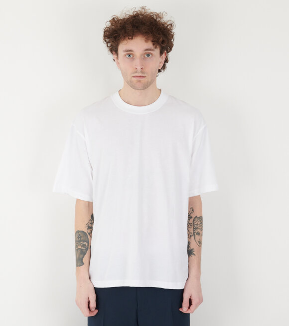 Stockholm (Surfboard) Club - Back Logo T-shirt White