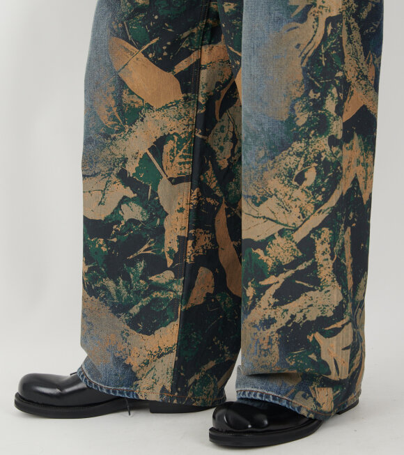 Acne Studios - 2023 Super Baggy Fit Jeans Denim Mossy Oak