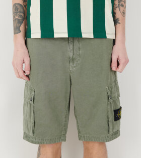 Cargo Patch Shorts Dusty Green