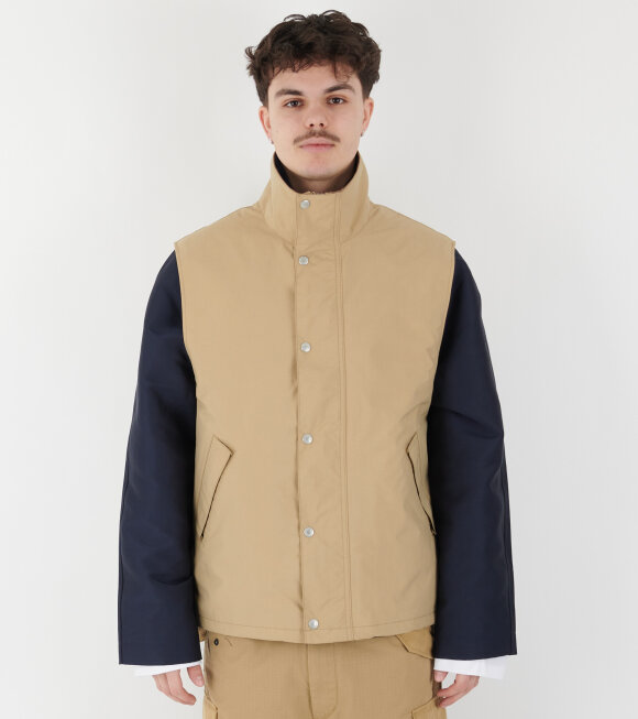 Nanamica - 2L Pertex Unlimited Field Vest Beige