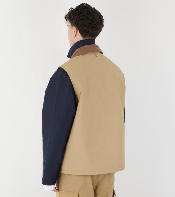 Nanamica - 2L Pertex Unlimited Field Vest Beige