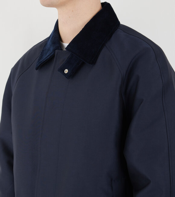 Sunflower - Short Raglan Coat Navy