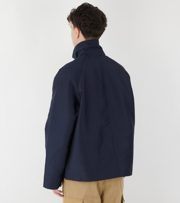 Sunflower - Short Raglan Coat Navy