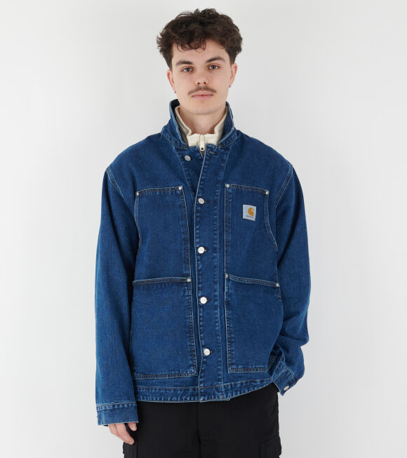 Carhartt WIP - OG Double Front Jacket Blue Stone Washed