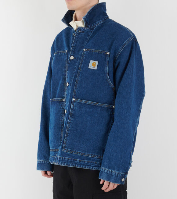 Carhartt WIP - OG Double Front Jacket Blue Stone Washed