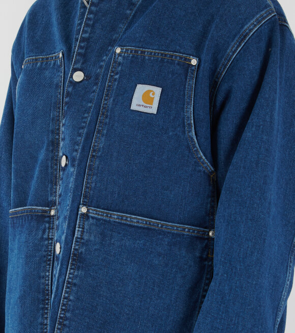 Carhartt WIP - OG Double Front Jacket Blue Stone Washed