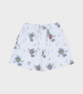 Strawbabies Shorts Blue/White