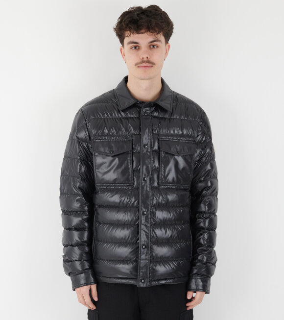 Moncler - Chambly Down Shirt Jacket Black