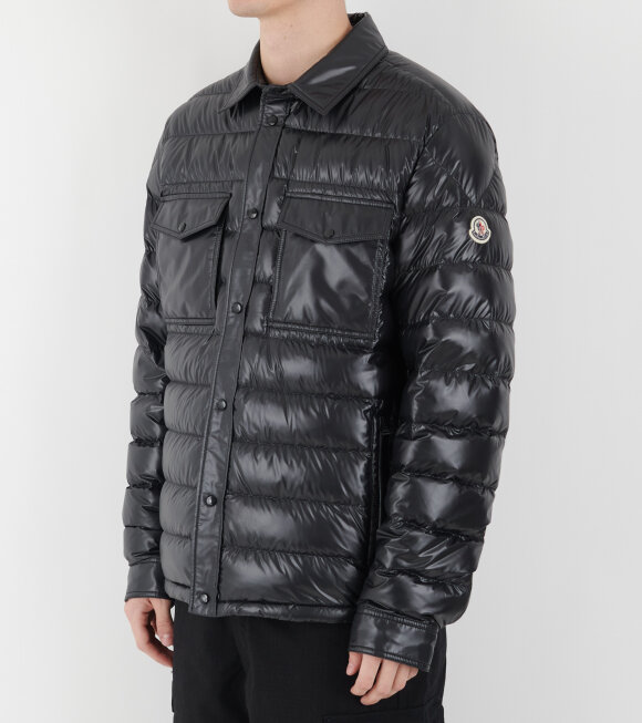 Moncler - Chambly Down Shirt Jacket Black