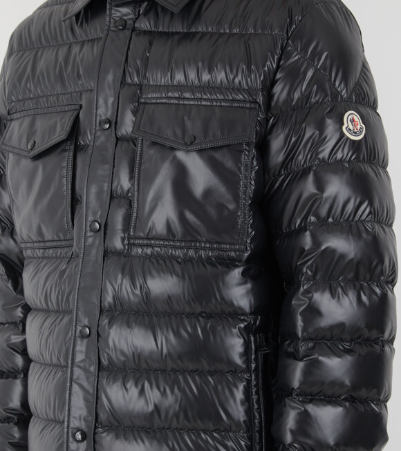 Moncler - Chambly Down Shirt Jacket Black