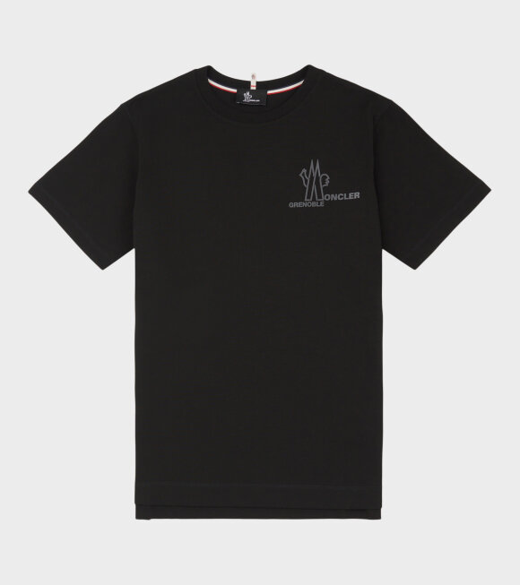 Moncler Grenoble - Day-Namic Manica Corta T-shirt Black