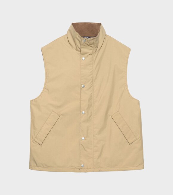 Nanamica - 2L Pertex Unlimited Field Vest Beige