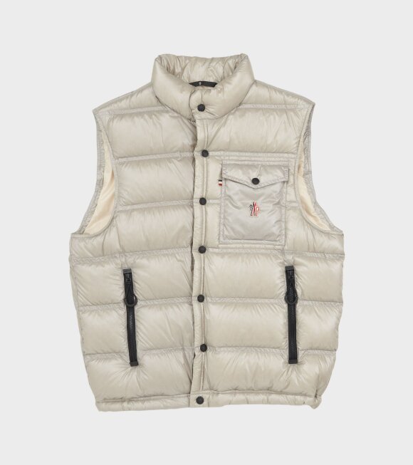 Moncler Grenoble - Nantu Down Vest Light Grey