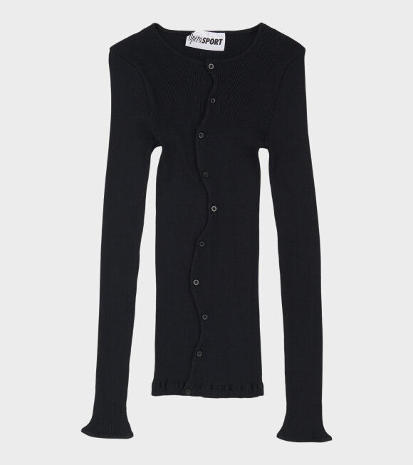 OperaSPORT - Claire Saemless Cardigan Black