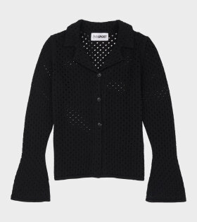 Bernadette Knit Shirt Black