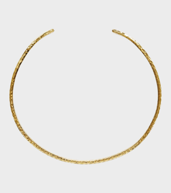 Anni Lu - Golden Chocker Necklace Gold