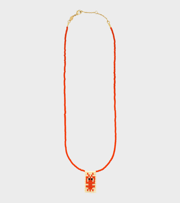 Anni Lu - You're My Lobster Necklace Red