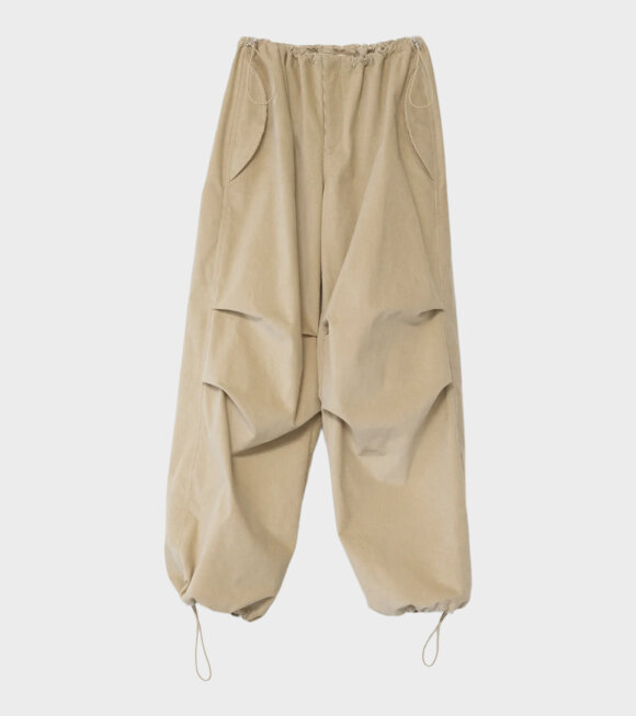 AF Agger - Corduroy Ufo Pants Beige