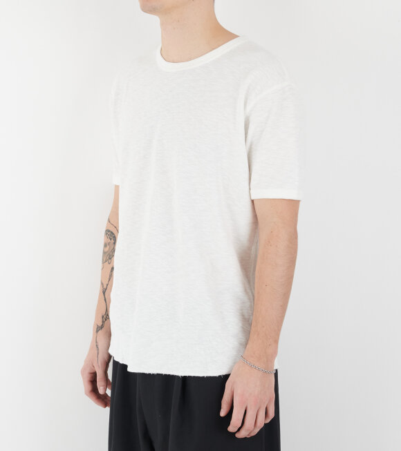 Sunflower - Jagger Waffle T-shirt White