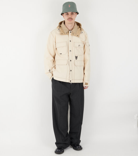 Moncler Grenoble - Kelpius Cotton Down Field Jacket Light Beige