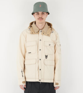 Kelpius Cotton Down Field Jacket Light Beige