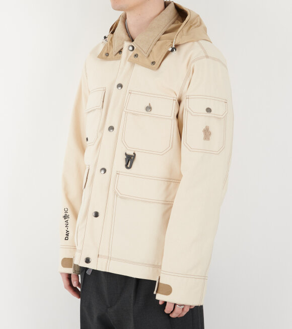 Moncler Grenoble - Kelpius Cotton Down Field Jacket Light Beige