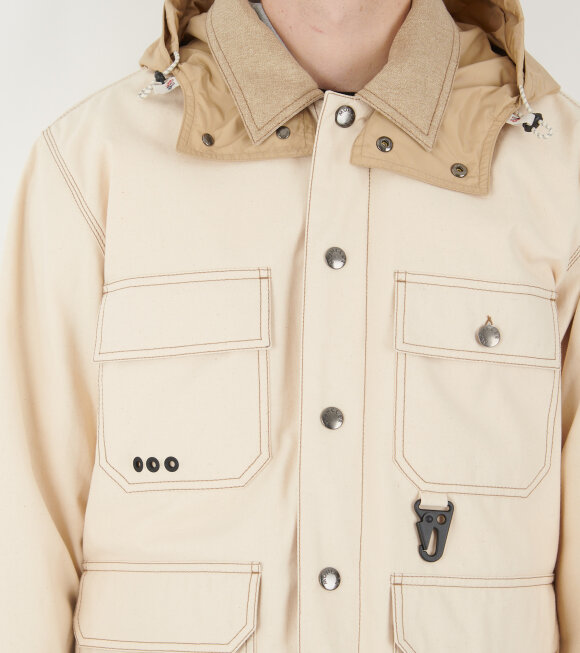 Moncler Grenoble - Kelpius Cotton Down Field Jacket Light Beige