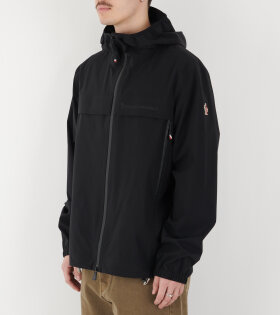 Shipton Hooded Shell Jacket Black